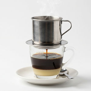 Cà Phê Sữa Nóng · Hot Phin Coffee