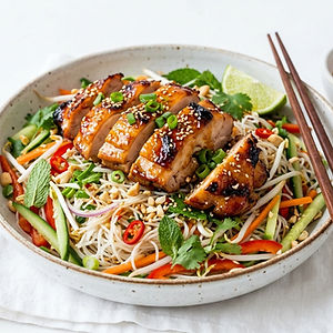 Char Siu Chicken Salad