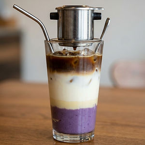 Ube Phin Latte