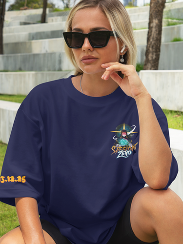 Session Zero : Vol VIII | TTRPG Event | Premium Oversized Tshirt