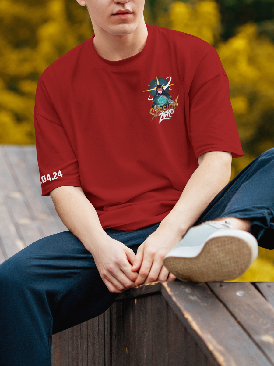 Thumbnail: Session Zero : Vol IV | TTRPG Event | Premium Oversized Tshirt