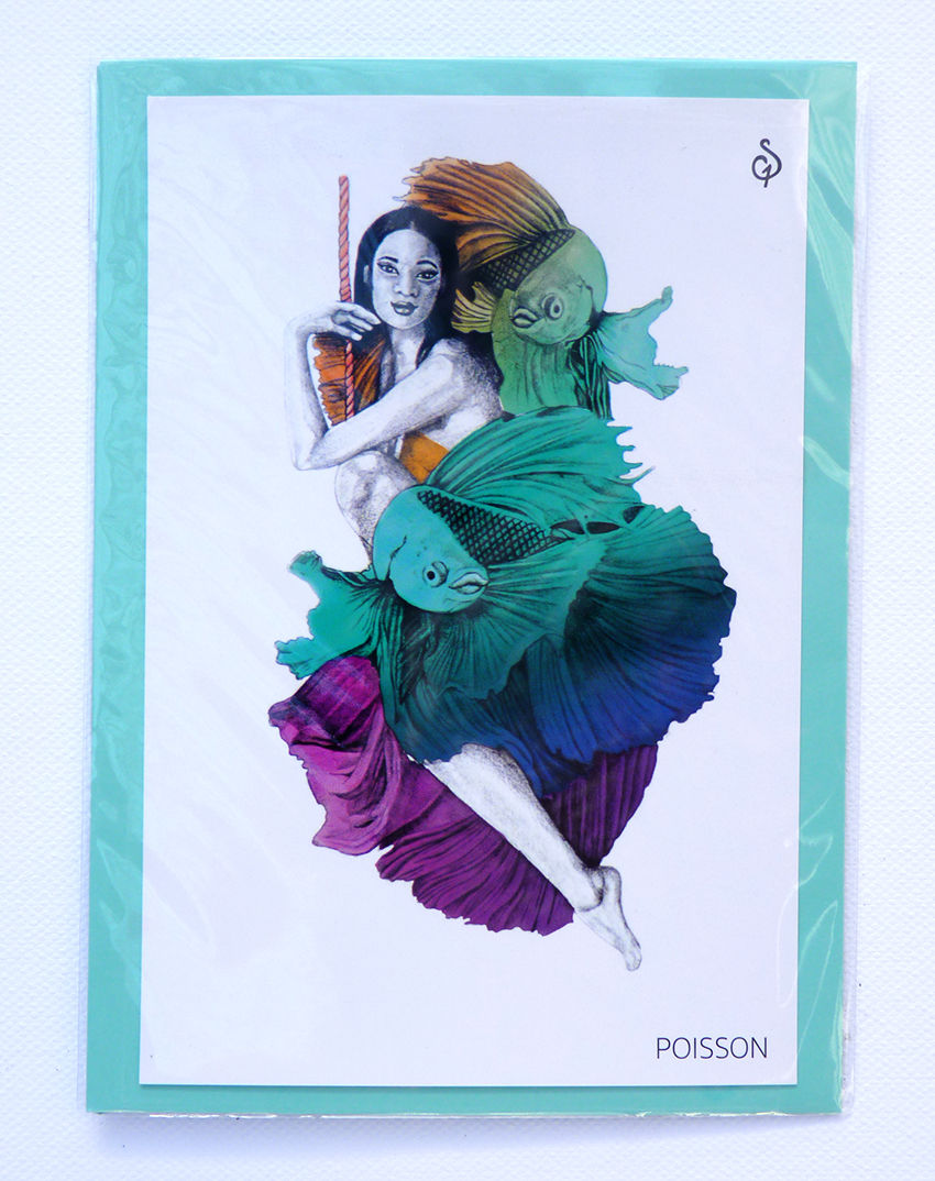 Miniature : Horoscope - carte POISSON