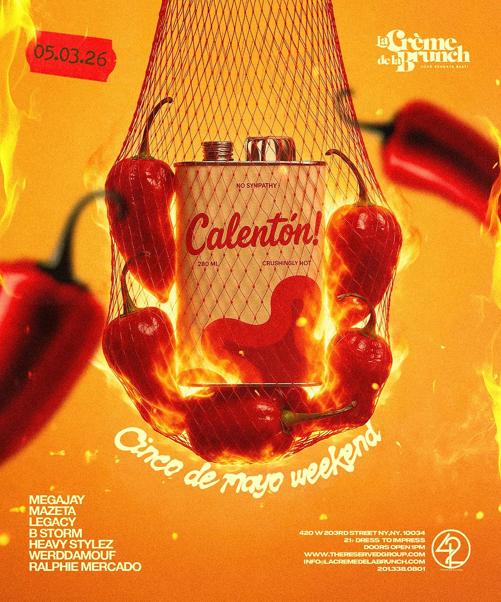 🌶️ LA CRÈME DE LA BRUNCH — CALENTÓN: CINCO DE MAYO WEEKEND