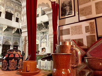 Vedaaranya Haveli groung floor lounge an