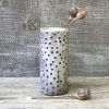 Thumbnail: Dimpled Spot - Hand Painted Vases - by East of India
