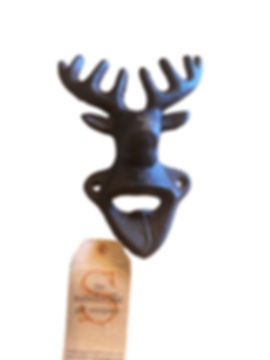 Rustic Stag - Cast Iron Bottle Opener