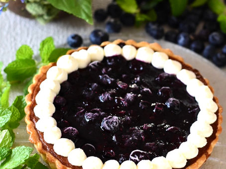 ブルーベリータルト 神戸舞子お菓子教室CakeCake