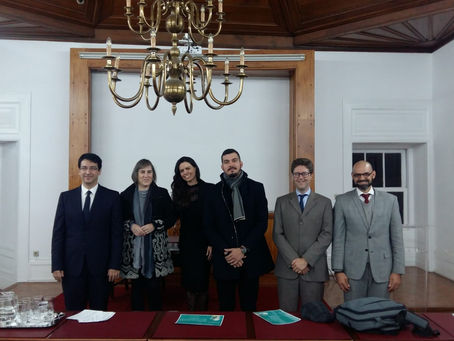 Agenda institucional com a Profa. ALEXANDRA ARAGÃO, da Universidade de Coimbra