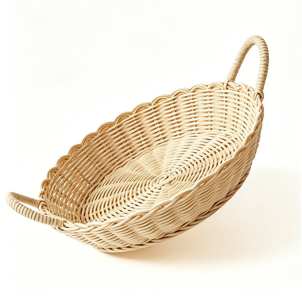 Thumbnail: Shore Form All-Weather Round Serving Bowl with Scalloped Edge