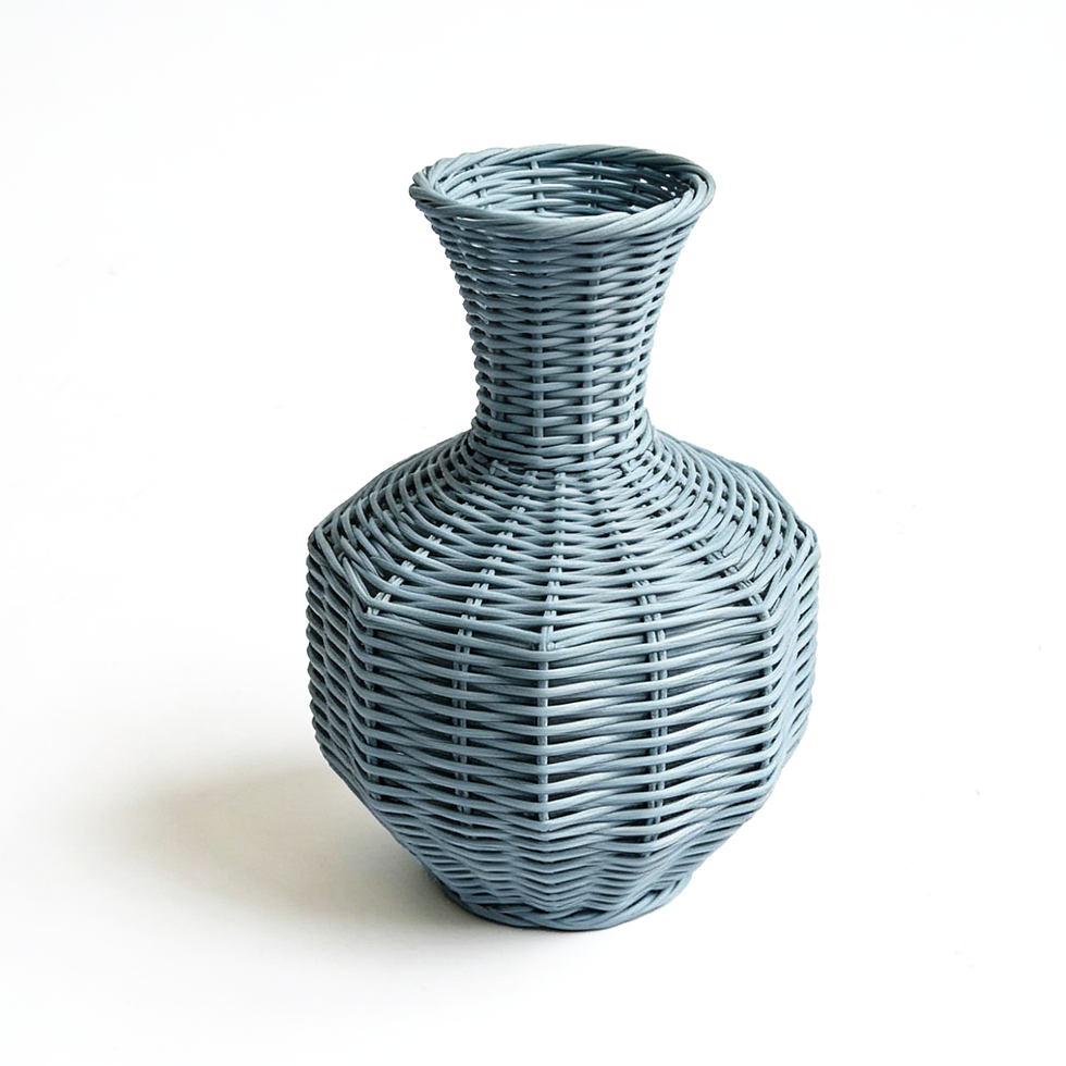 Thumbnail: Woven Geometric Vase