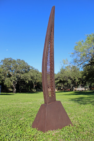 The Red Stick Sculpture