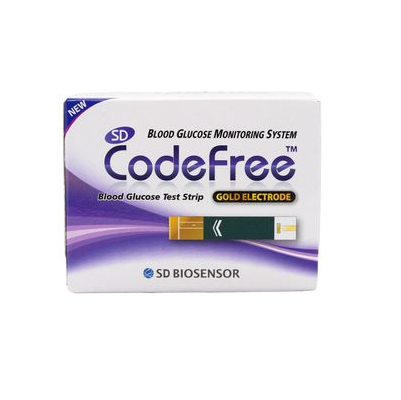 TIRILLAS CODE FREE CONTROL DE DIABETES X 50 TIRAS