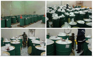 Detectan cocaína diluida en recipientes de pulpa de fruta en México