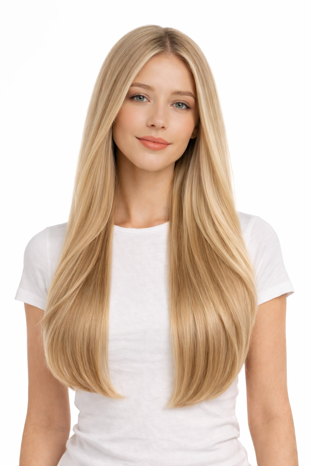 BEIGE BLONDE WEFT EXTENSIONS (9C)