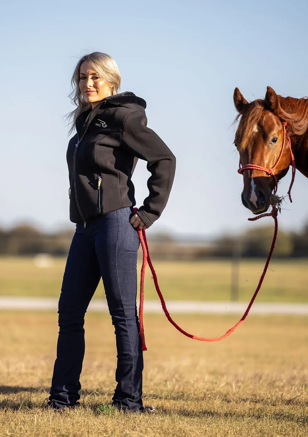 ranch-girls-mode-trägt-taillierte-sweatshirt-jacke-gwen-black