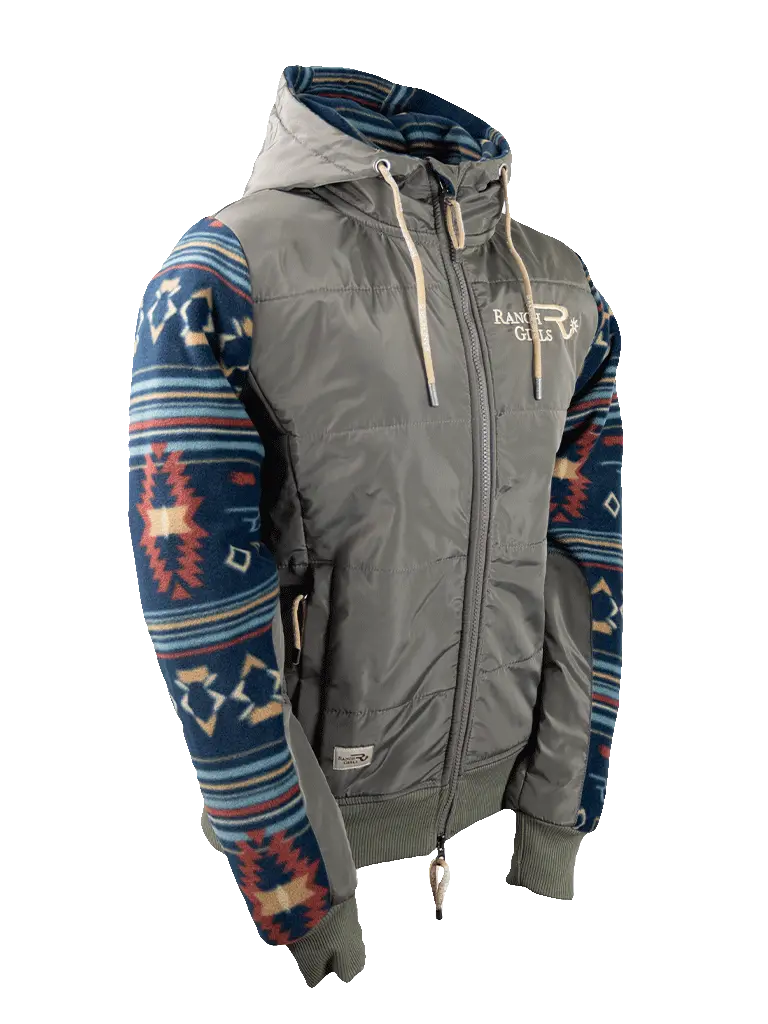 western_wear_polarfleece_nylonbesatz_proshield_westernreitbekleidung_outfit-cowgirl_ranch-girls_oswsa_Jacket