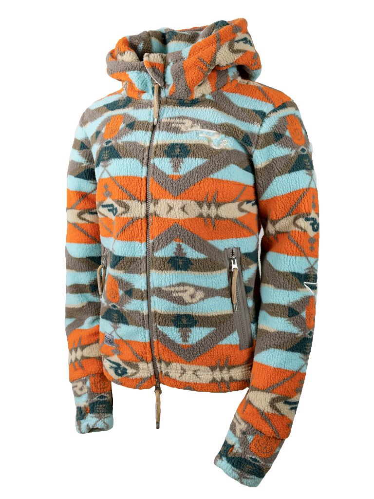 Aria™ - Stylische Wildlederfleecejacke mit Kapuze