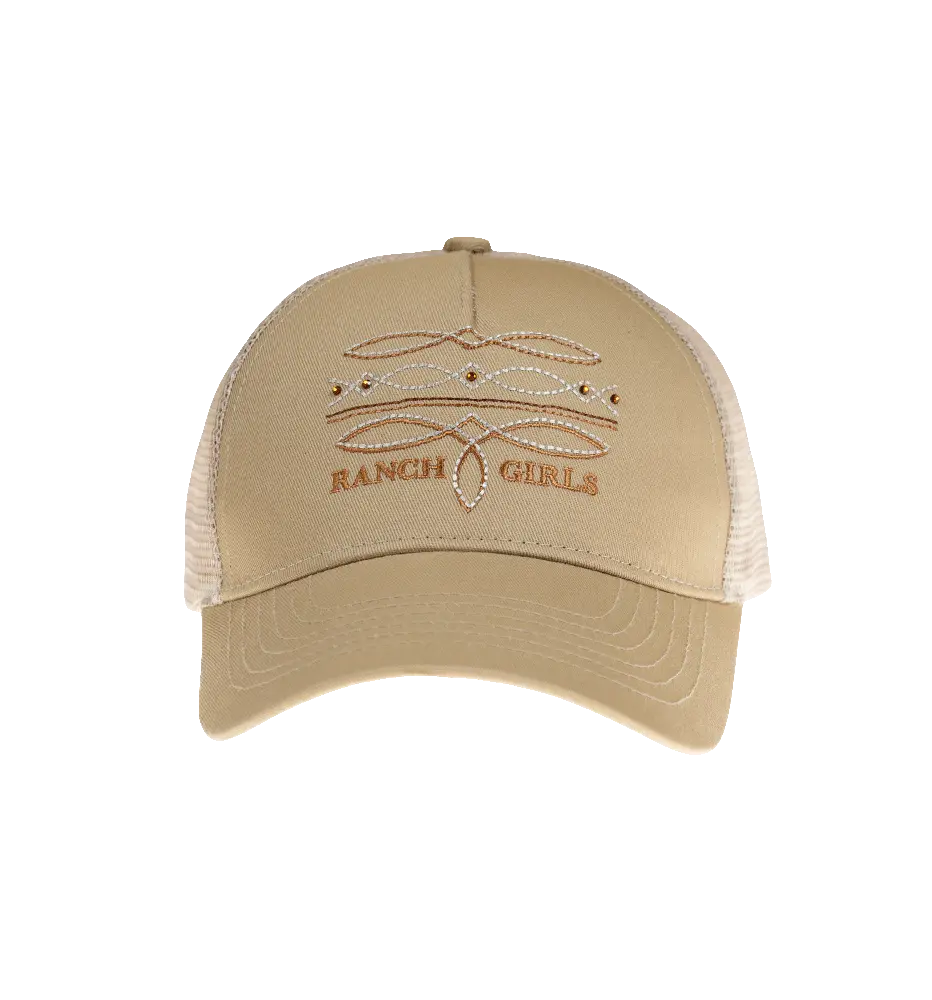 Ranch-Girls-Wilma-Cap-beige-kupfer-westernstyle