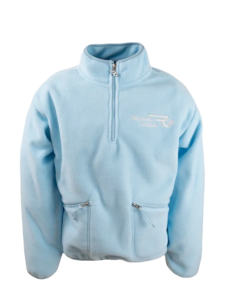 westernreitartikel-für-Frauen-warmer-bequemer-Fleece-Zipper