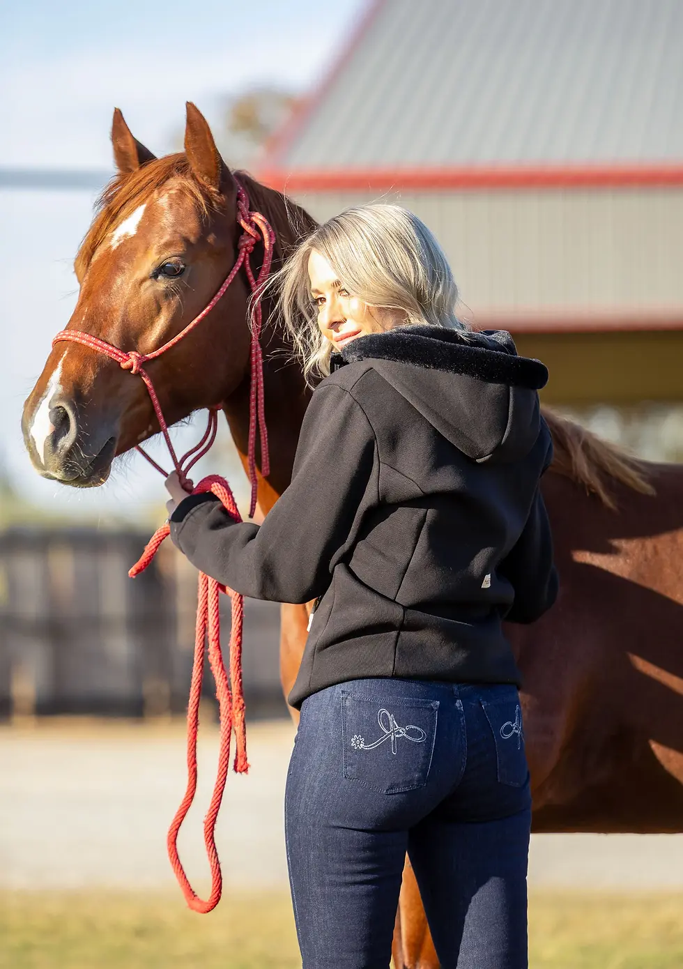 Ranch-Girls-Sweat-Jacket-Gwen-black-pluschkaputze-ridingjeans-alma.webp