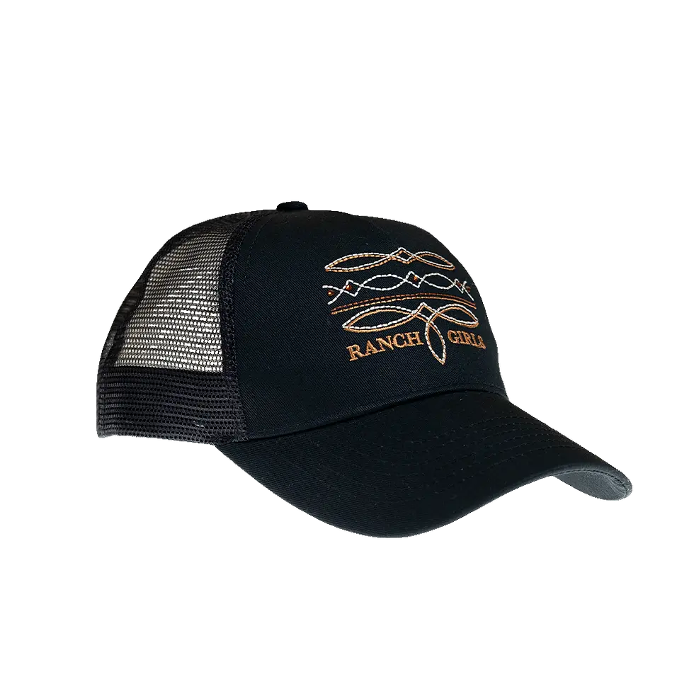 Ranch-Girls-Cap-wilma-black-cooper