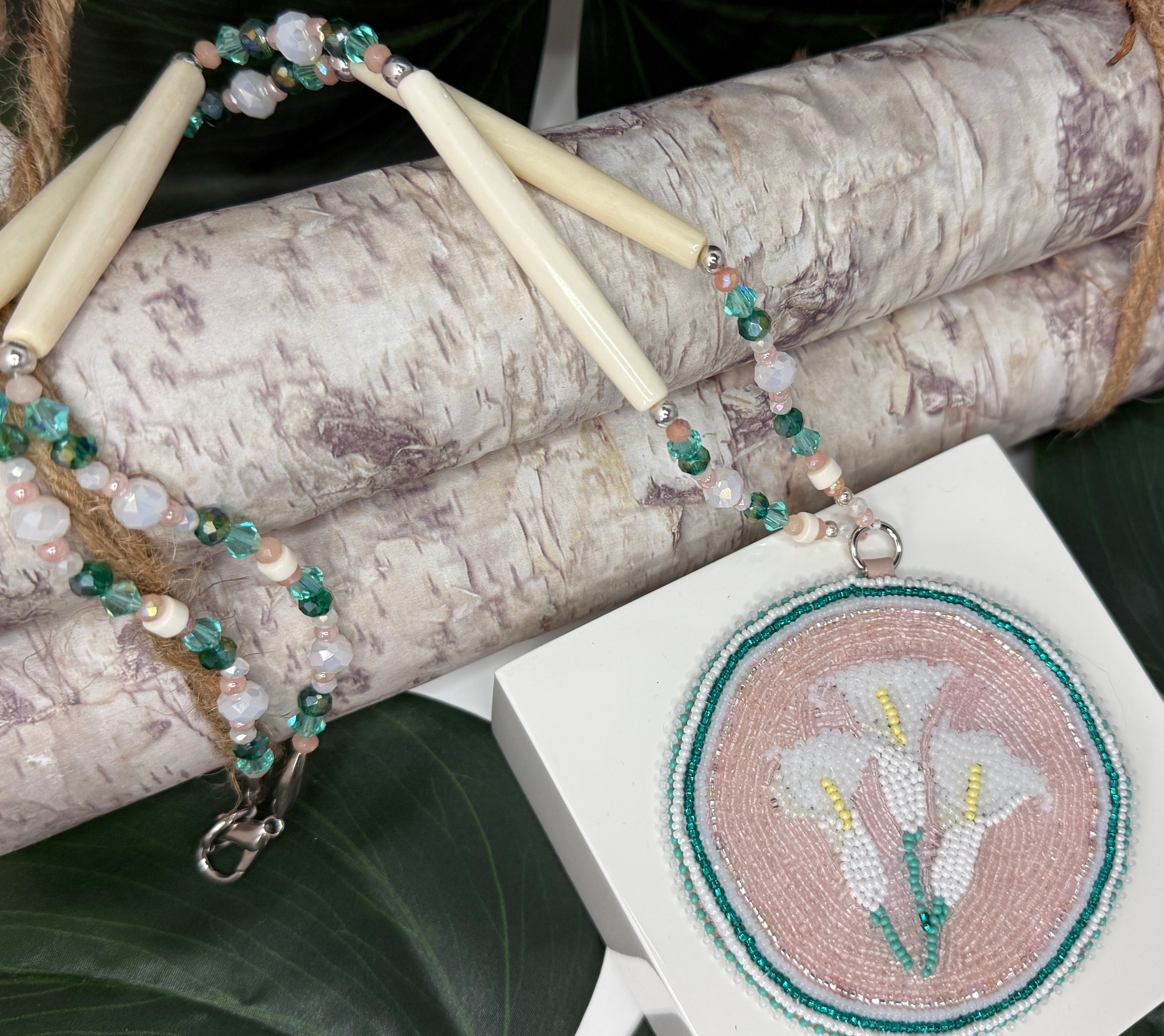 Calla Lillies Medallion