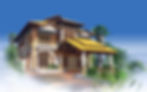 Tropical bungalow design