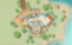 Tropical seafront villa