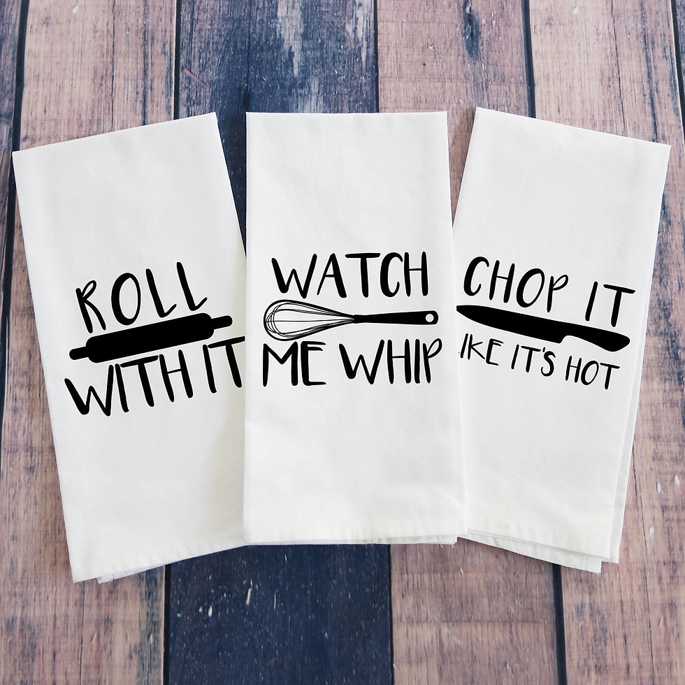 Funny Tea Towel Set of 3