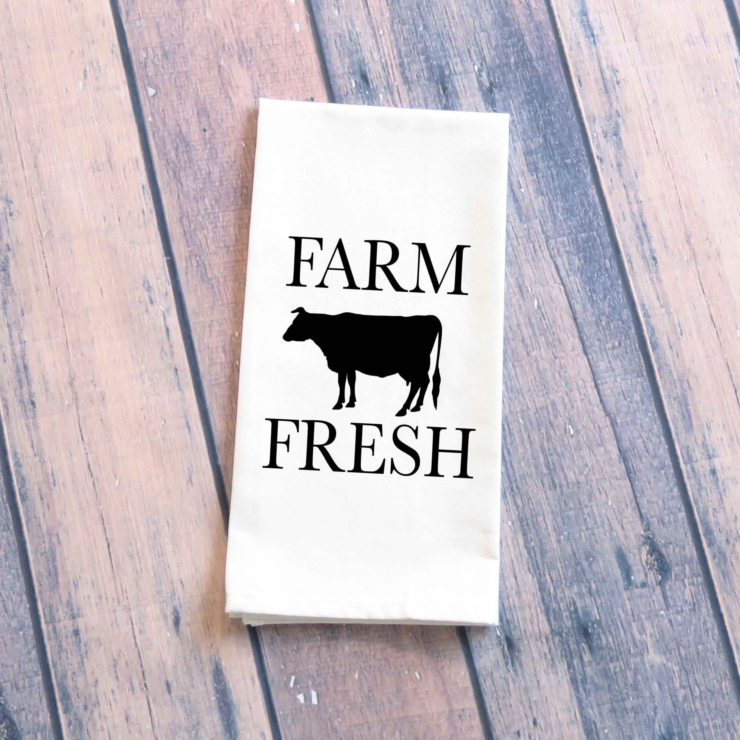Farm Fresh Tea Towel