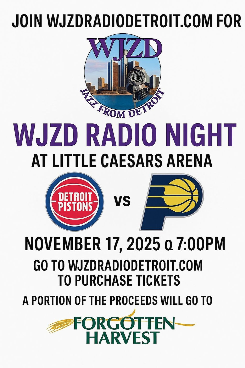 WJZD RADIO NIGHT AT LITTLE CAESARS ARENA