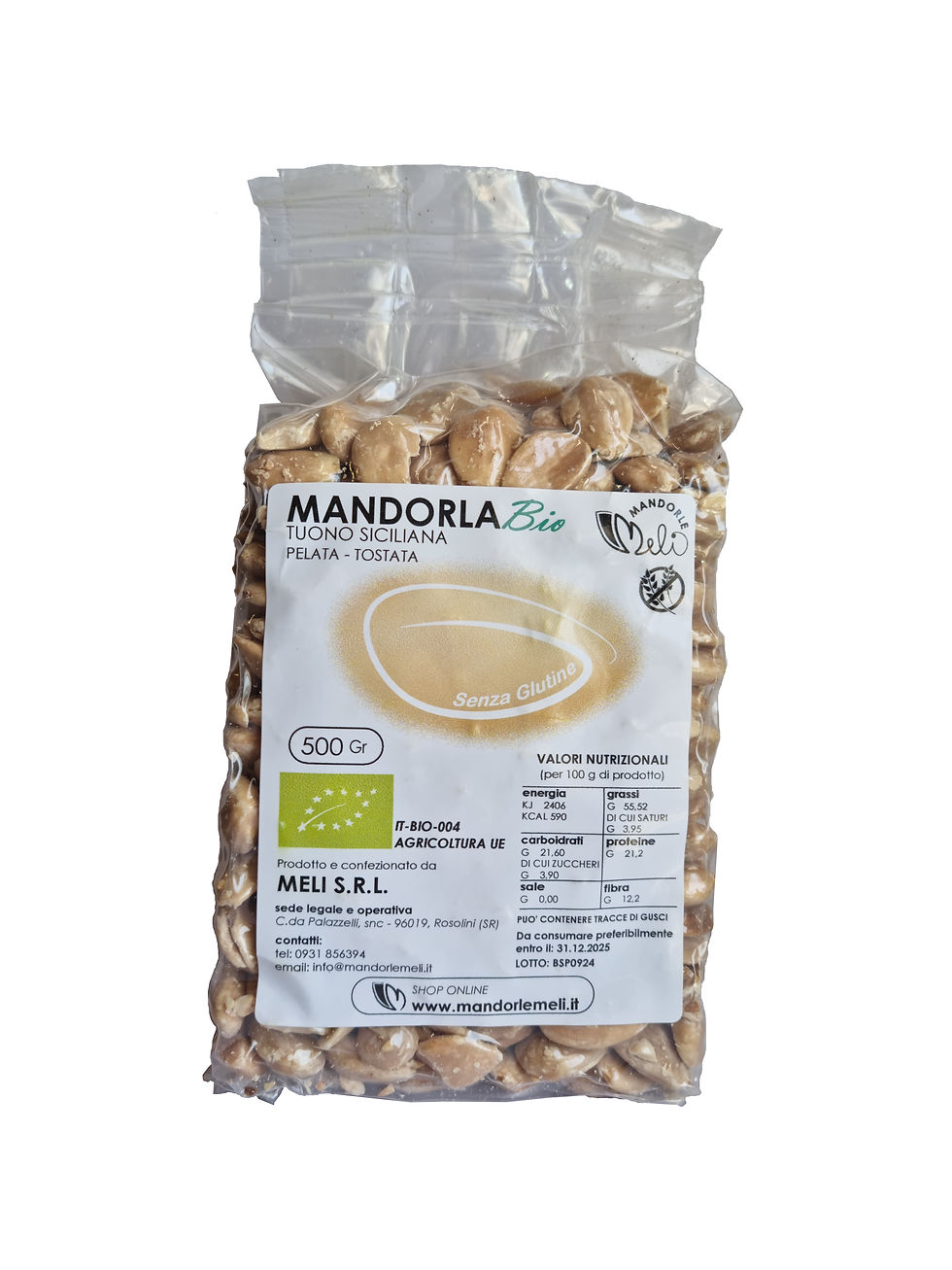 Miniatura: Mandorla Tuono Pelata TOSTATA