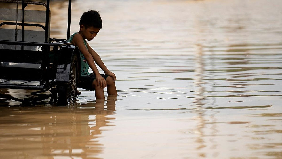 Climate change supercharged late typhoon season in the Philippines