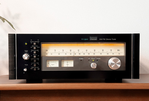 □ SANSUI サンスイ AM/FM チューナー TU-9900 ヴィンテージ Vintage Sansui TU-9900 AM/FM Stereo Tuner Works Read