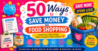 50 Ways to Save Money on Food Shopping