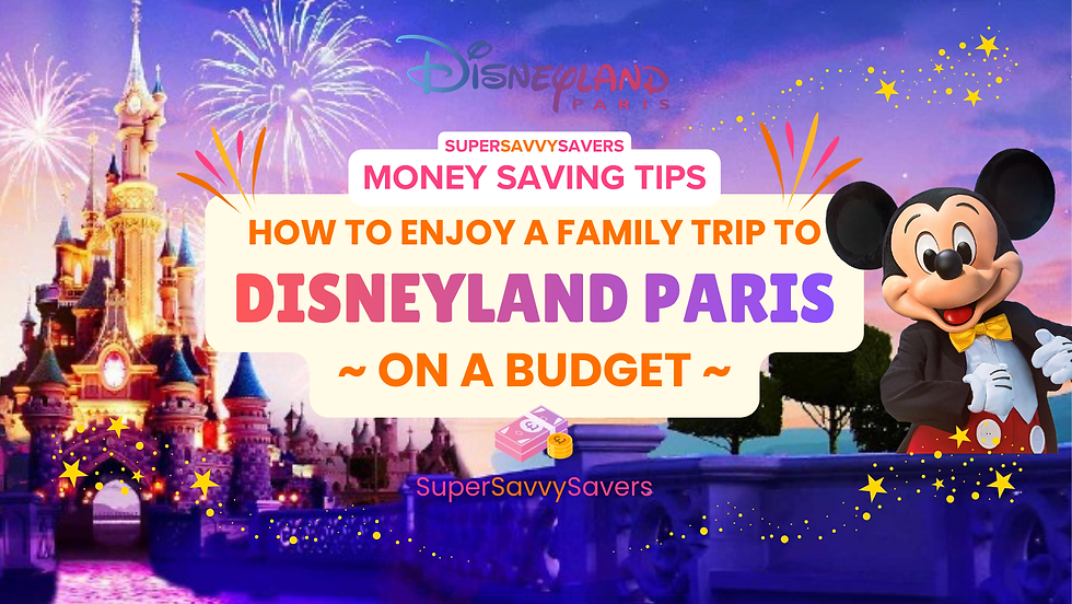 Disneyland Paris on a Budget