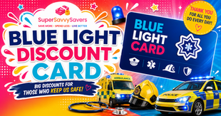 Get the Blue Light Discount Card!