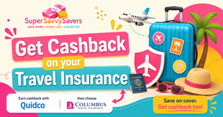 Get Cashback on Your Travel Insurance with Quidco & Columbus Insurance