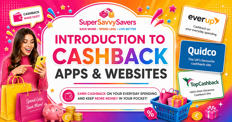 An Introduction to the Best Cashback Apps and Websites in the UK