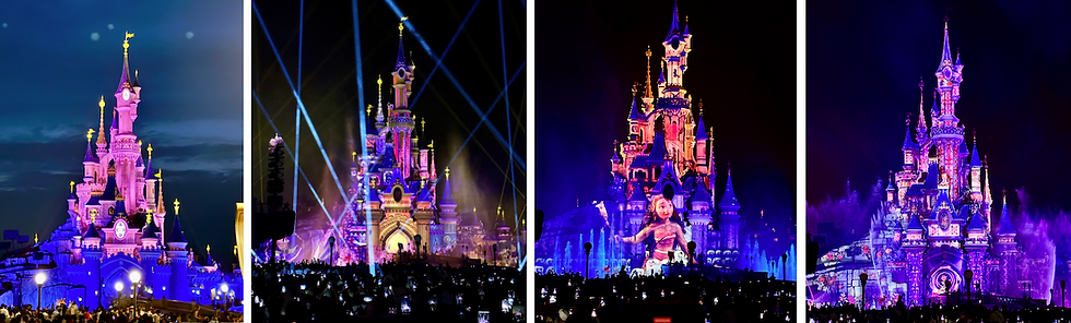 Disney Firework and Laser Shows