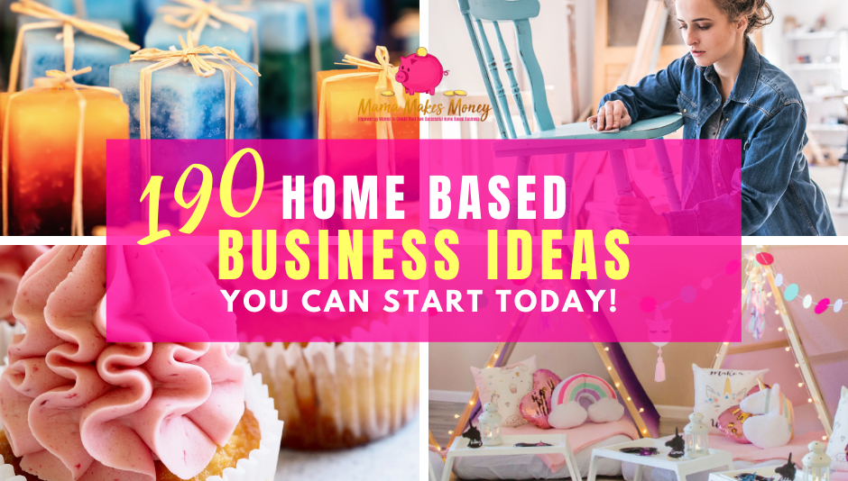 190 home based business ideas
