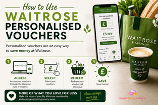 How to Use Personalised Vouchers at Waitrose