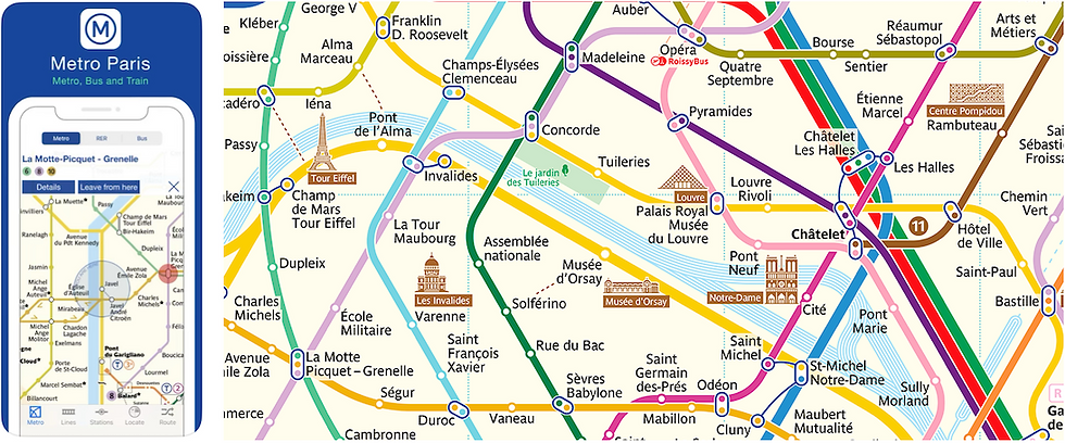 Paris Metro App & Maps