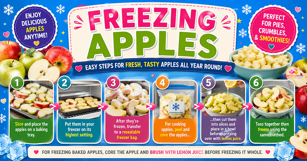Freezing Apples