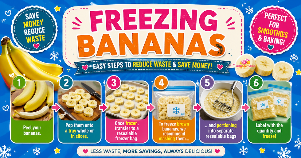Freezing Bananas