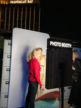 trade show set up in Vegas