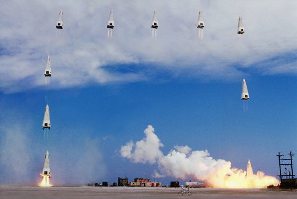 DC-X during flight