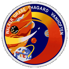 STS-61G mission patch