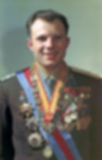 Yuri Gagarin portrait