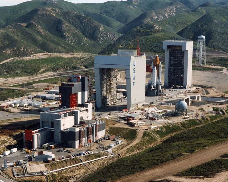 Vandenberg AFB's Space Launch Complex 6 in the 1980s